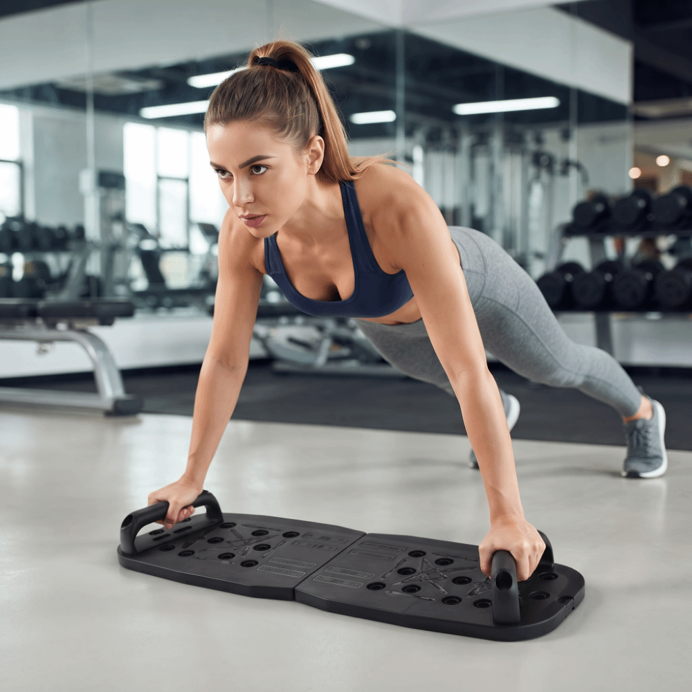 Antislip push-upbord, opvouwba - Push Up Board recensie en prijs